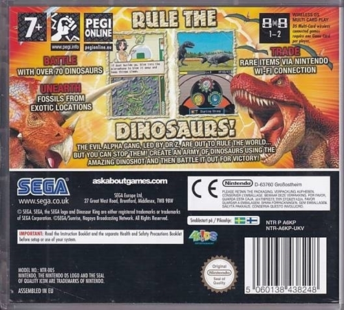 Dinosaur King - Nintendo DS (A Grade) (Genbrug)